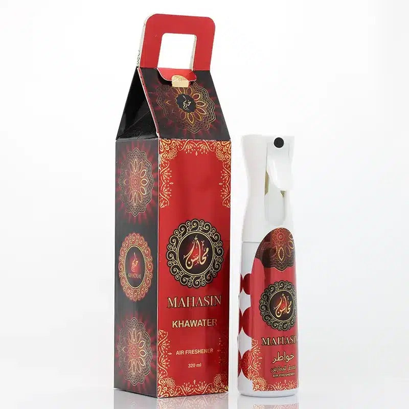 Mahasin Khawater Luxury Air & Fabric Freshener – 320ml