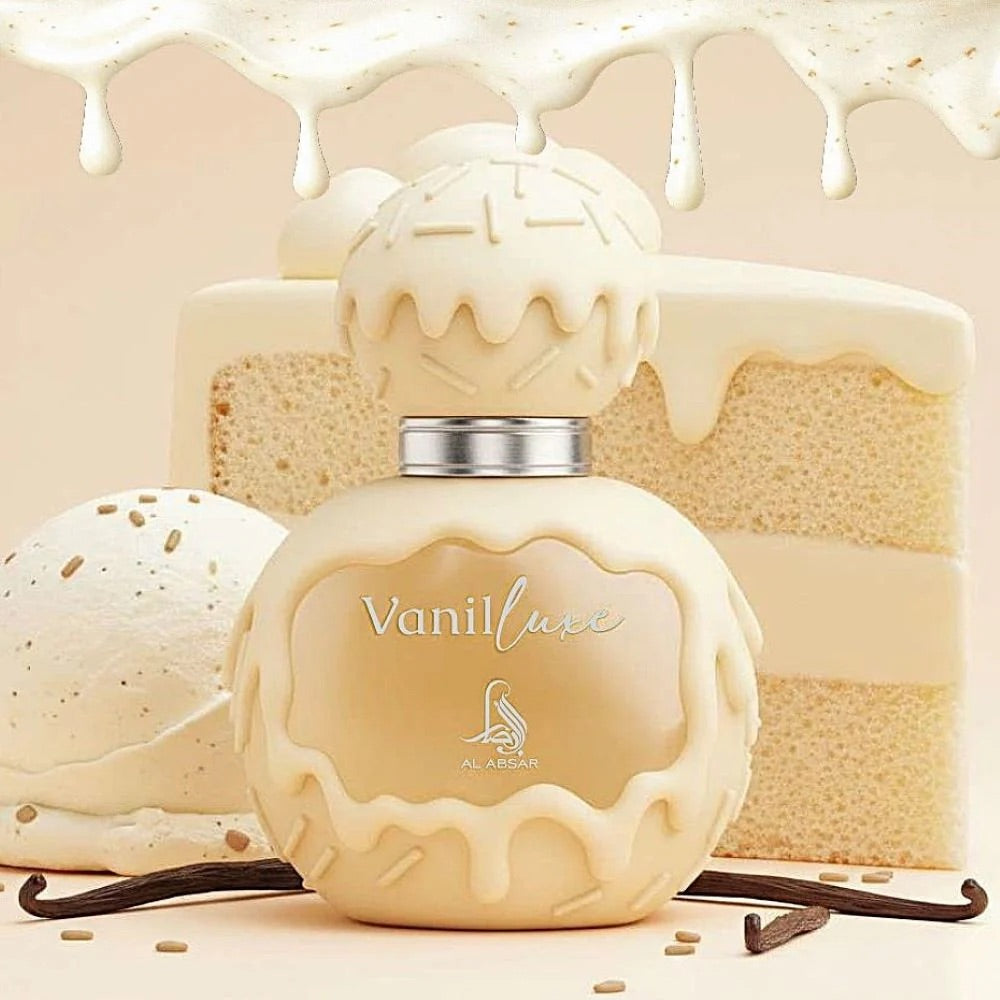 Vaniluxe women’s vanilla perfume: 100ml luxury gourmand fragrance