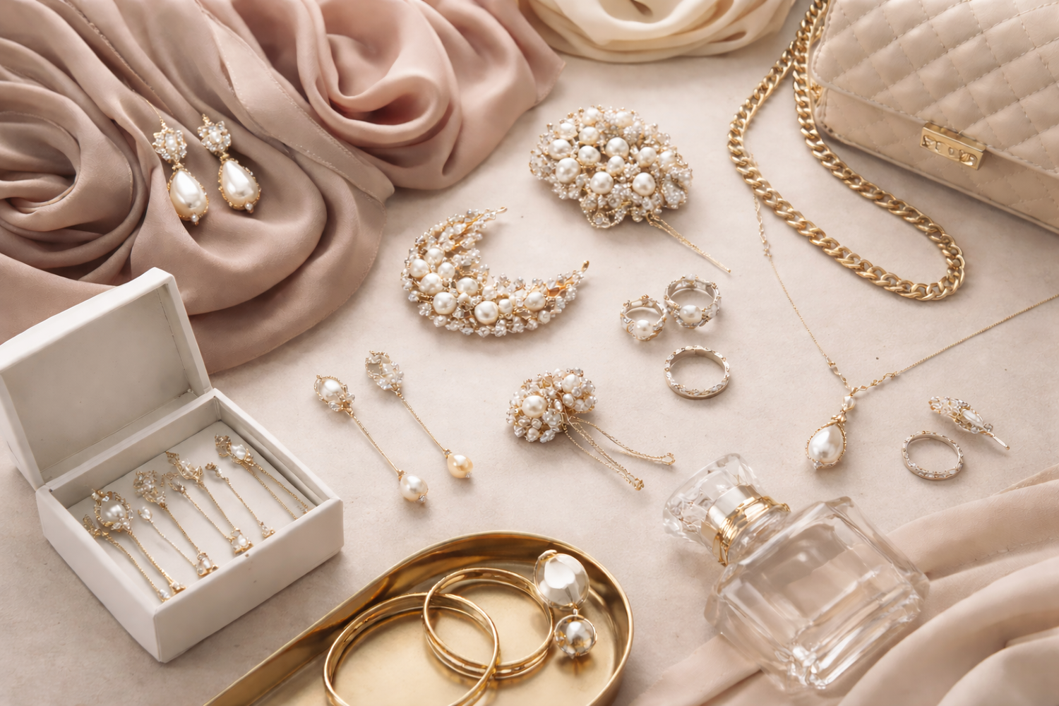 Women's fashion accessories by Simply Zida featuring elegant brooches, scarf pins and modest accessories with fast UK delivery