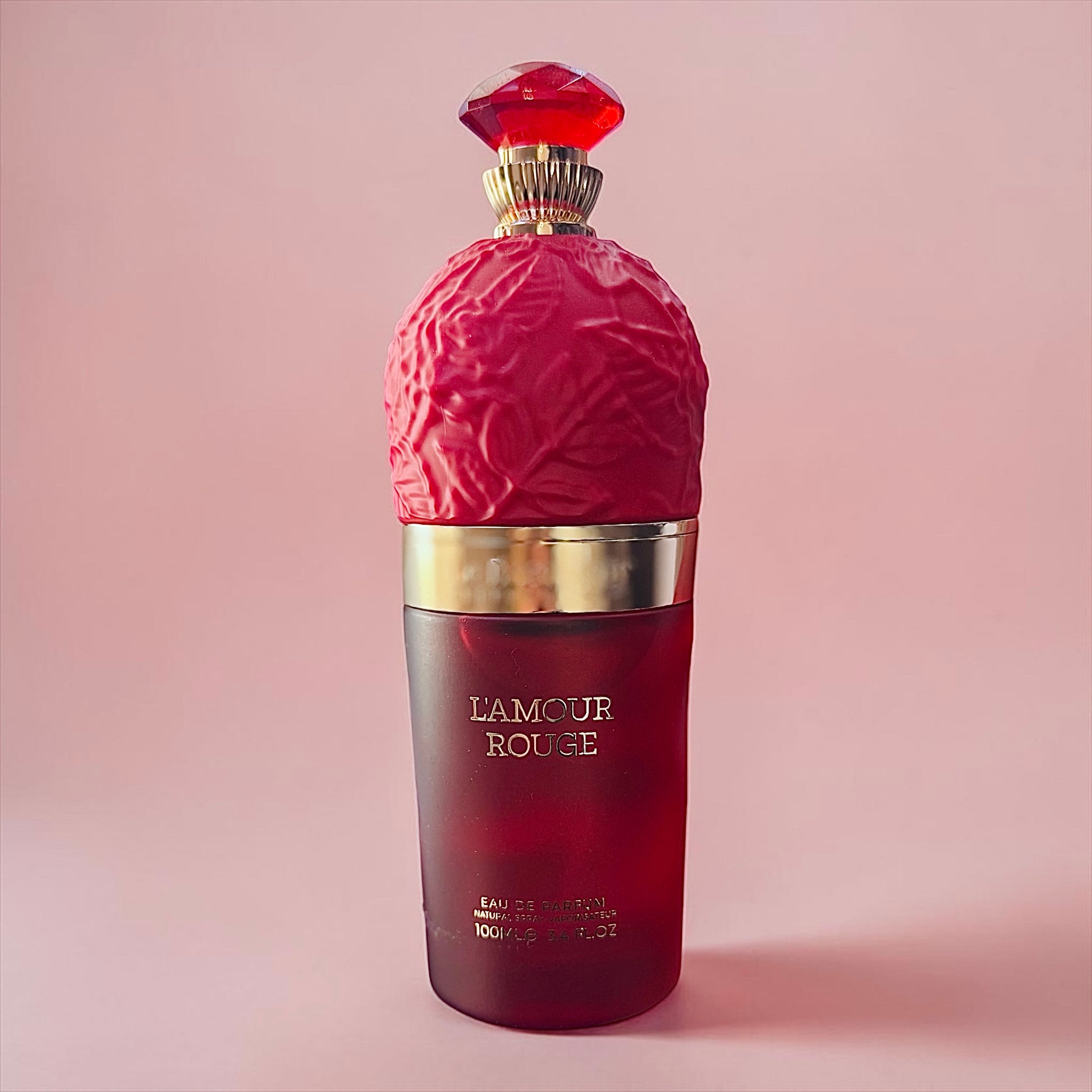 Lamour Rouge womens perfume 100ml red luxury fragrance bottle