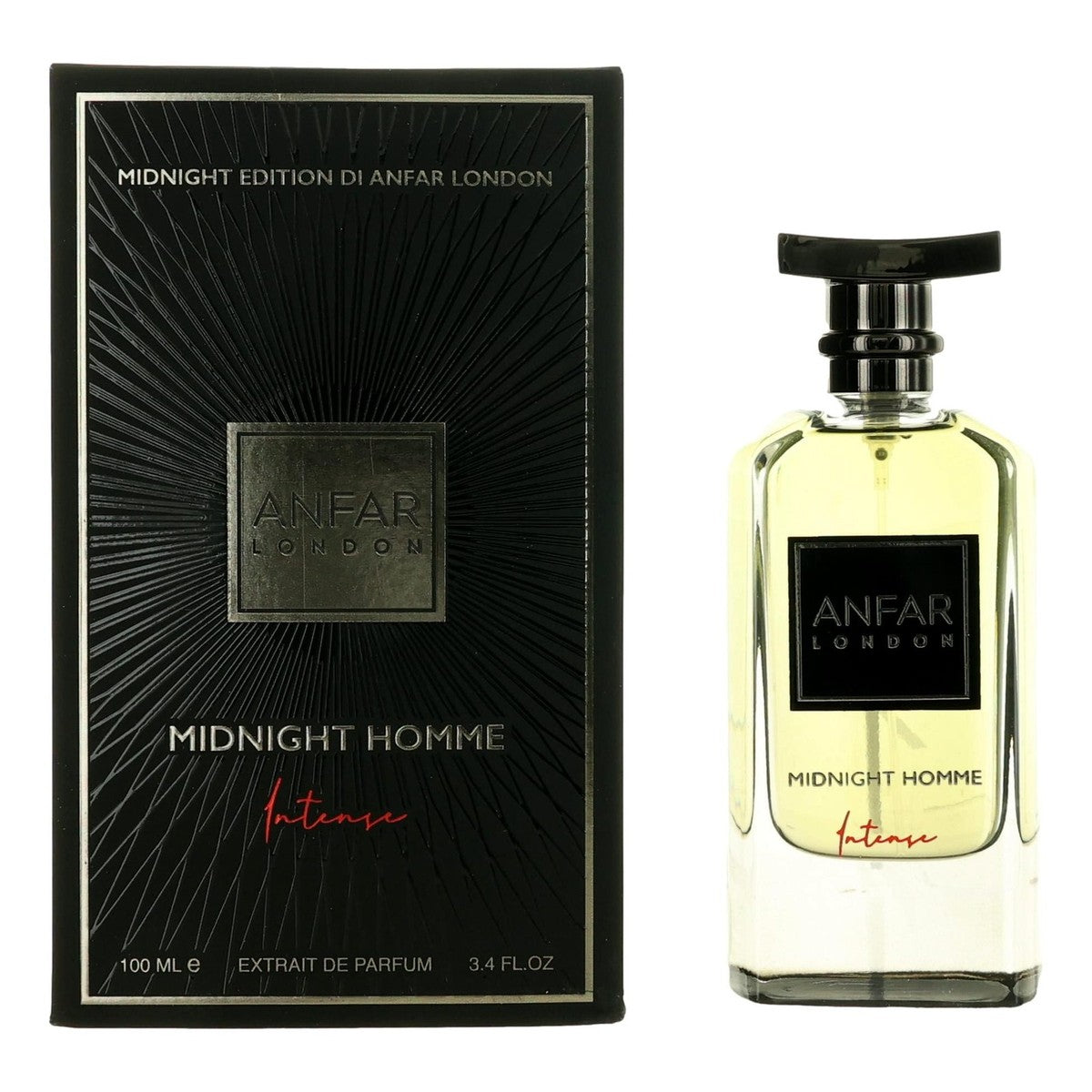 Midnight Homme Intense – Extrait de Parfum 100ml by Anfar London
