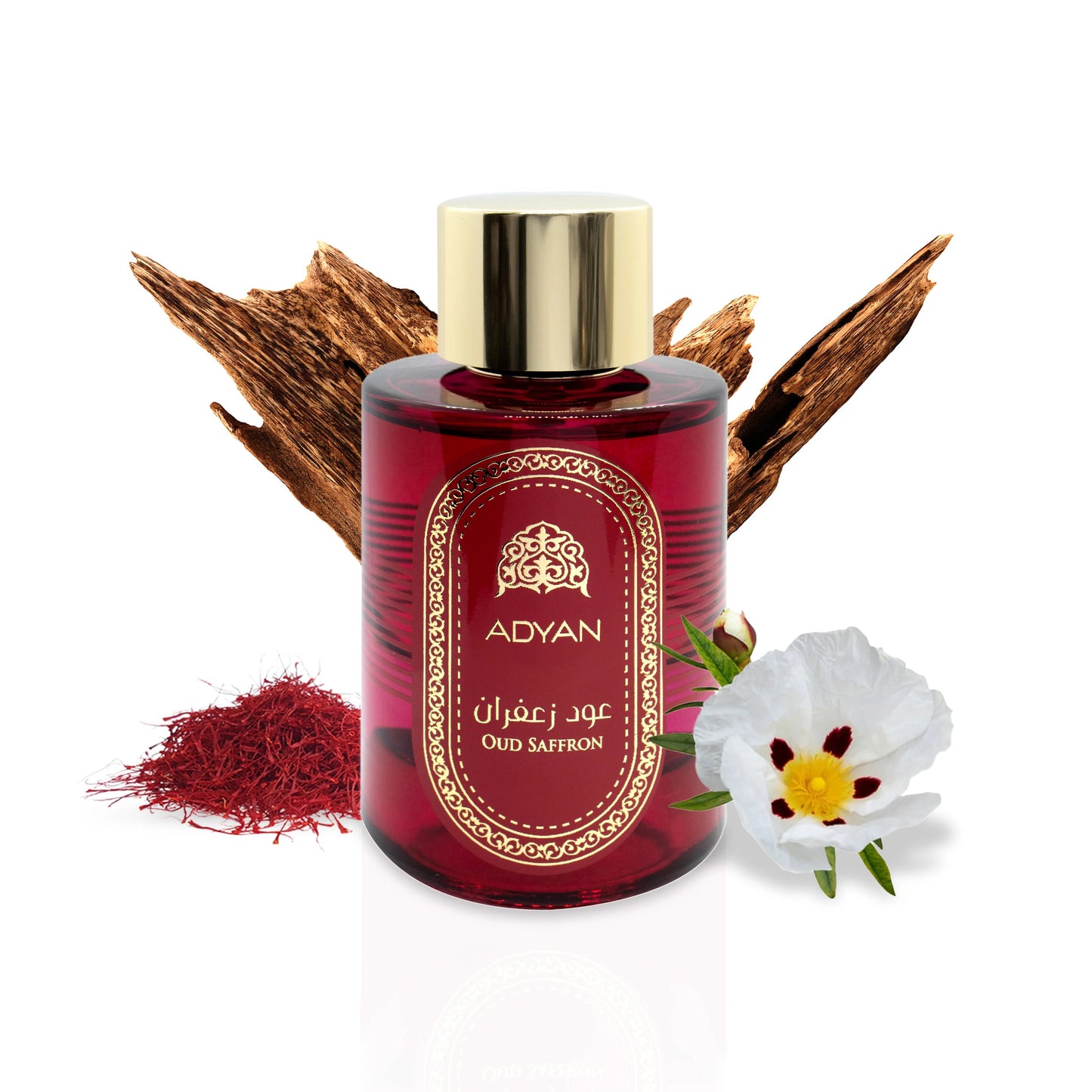 Oud Saffron Eau de Parfum – 100ml | Adyan