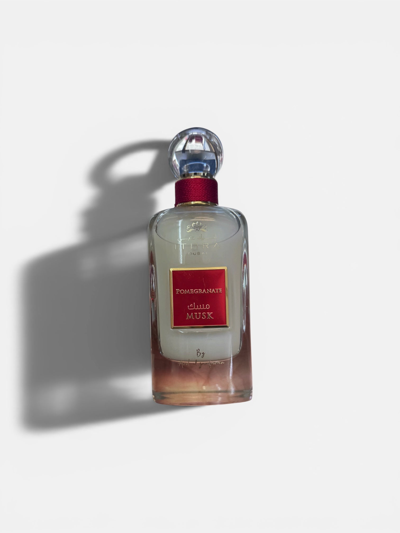 Pomegranate Musk unisex perfume. 100ml fruity musk fragrance bottle